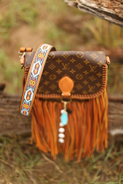 Louis Vuitton fringe shoulder bag